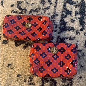Set of 2 Tory Burch Makeup bags